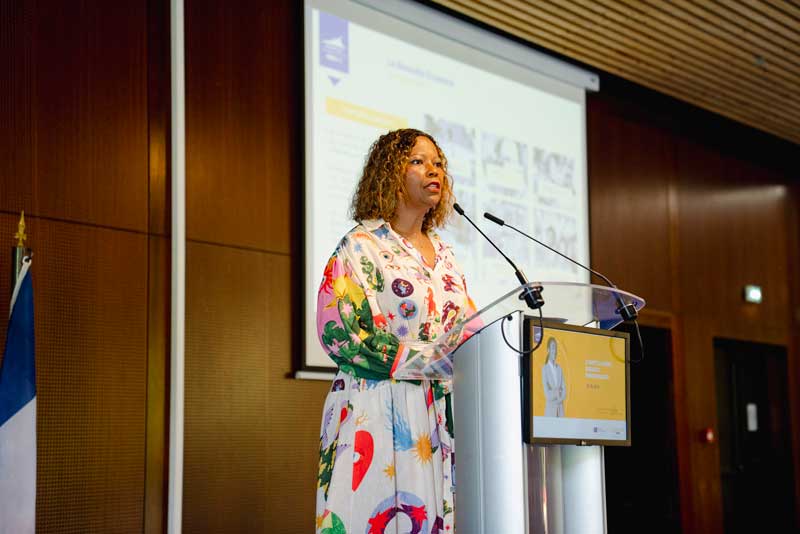 Séverine Nirlo, directrice générale adjointe Développement économique et Innovation à la Région Réunion